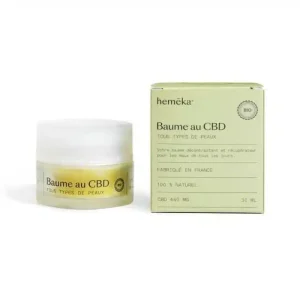 Beaume au CBD Hemeka